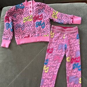 Marc Jacobs 2pc suit/ Girls 4T/Pink color
